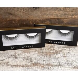 2 Pack Lilly Lashes BOSTON Faux Mink Premium Synthetic Lashes Cruelty Free | $56